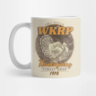 WKRP Turkey Drop Vintage Mug